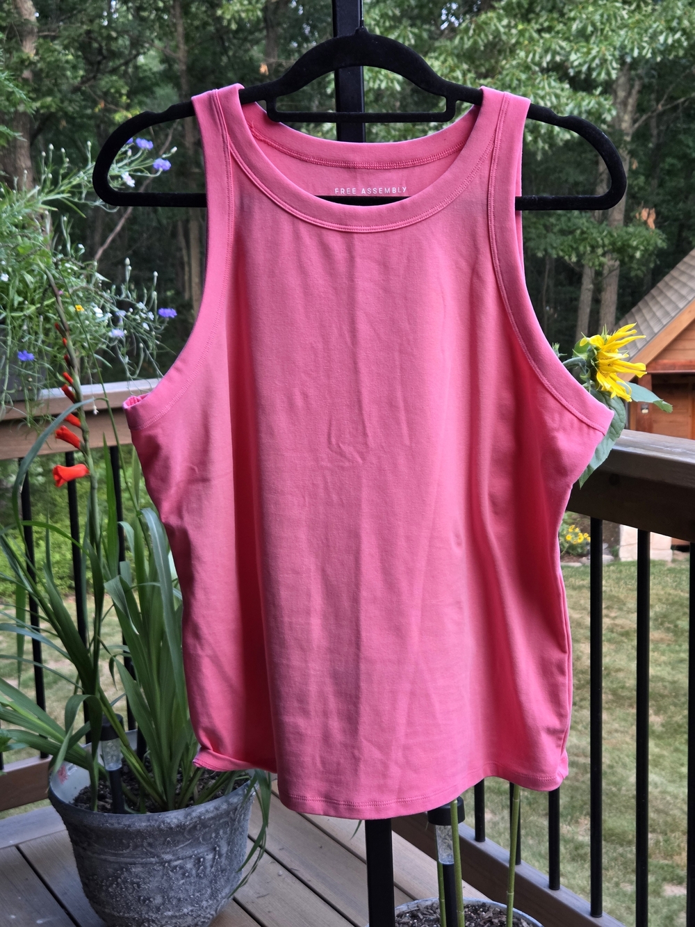 Free ASSEMBLY Pink Sleeveless Tank Top - Women's